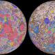 Опубликована первая подробная геологическая карта Луны