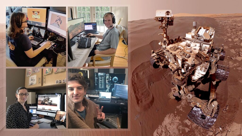 Команда Curiosity на удаленке