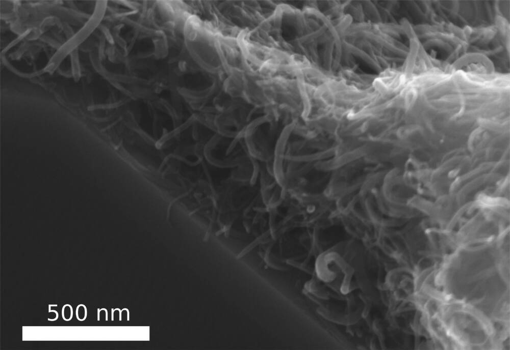 Найден новый бесконтактный способ измерения толщины пленок из углеродных нанотрубок