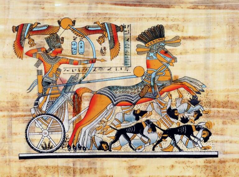 Фараон побеждает гиксосов