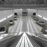 Илон Маск показал эскиз подземного тоннеля под Лас-Вегасом