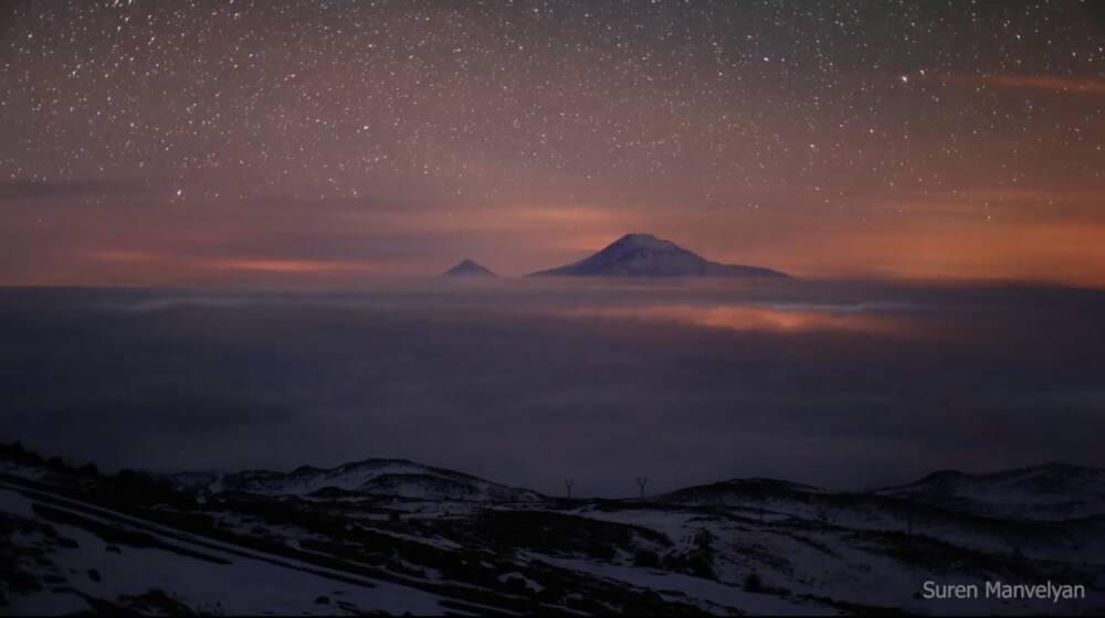 Таймлапс: ночная Армения в объективе Сурена Манвеляна