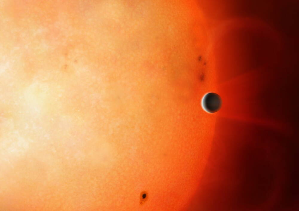 На орбите у далекой звезды обнаружено голое ядро гигантской планеты