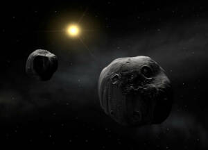 Двойной астероид Антиопа