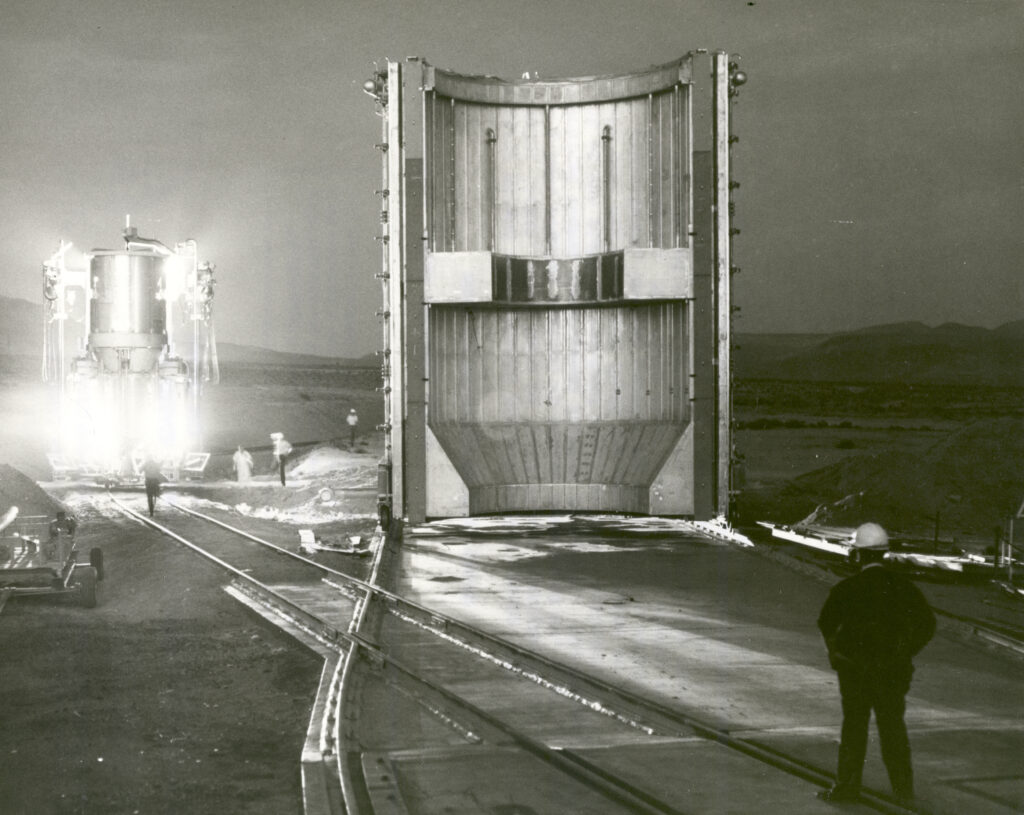 Испытания первого ядерного реактивного двигателя в 1967 году