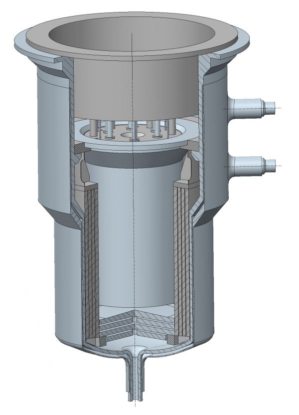 Концепт исследовательского жидкосолевого реактора-дожигателя / ©Росатом
