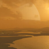 Пейзаж Титана глазами художника