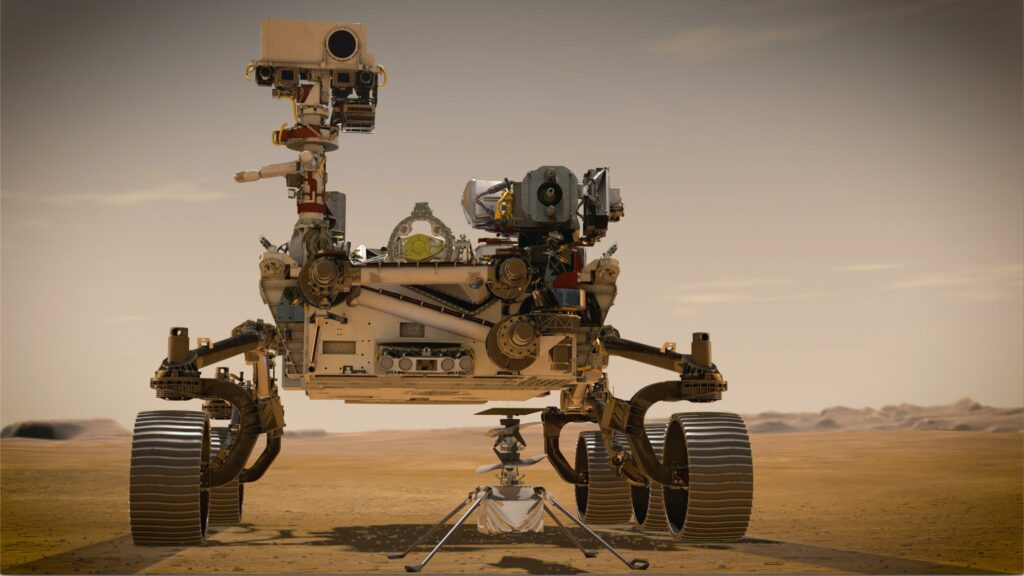 NASA опубликовало звуки, которые «слышит» марсоход во время космического полета