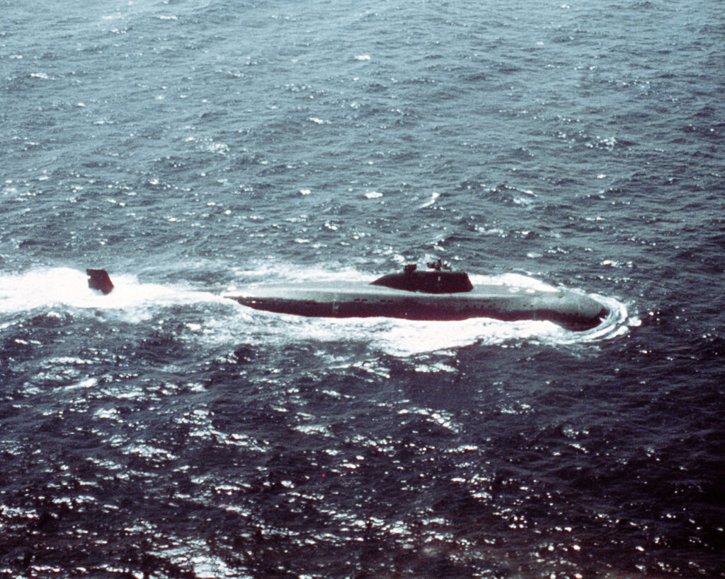 Советская атомная подводная лодка проекта 671 «Ерш»