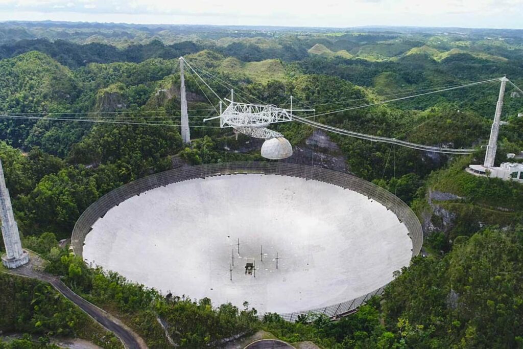 После серии ЧП телескоп Arecibo закроют
