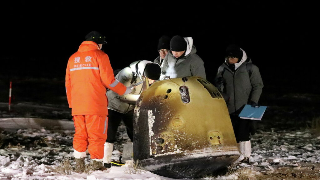 Возвращаемый модуль «Чанъэ-5»