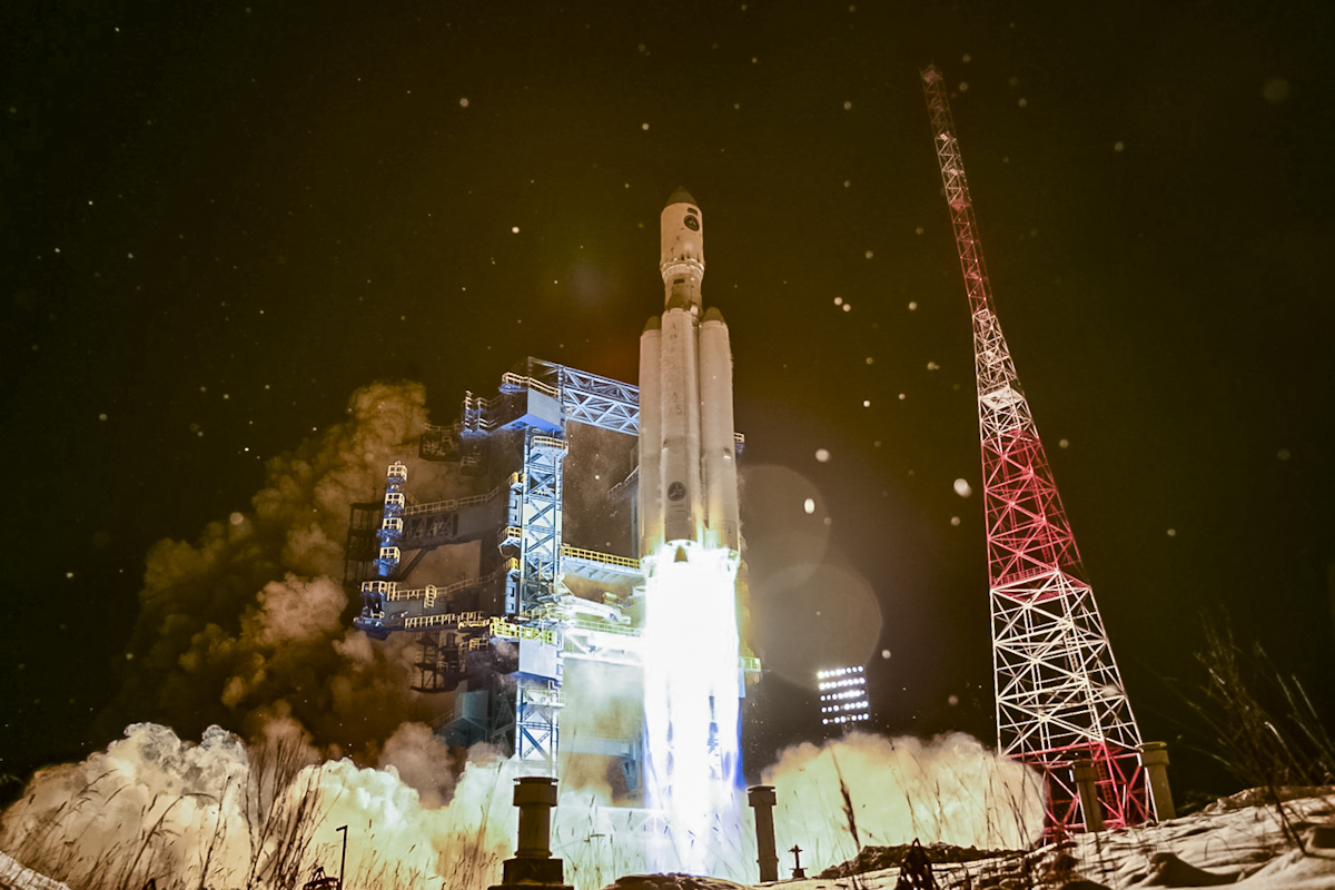 Запуск ракеты «Ангара-А5»