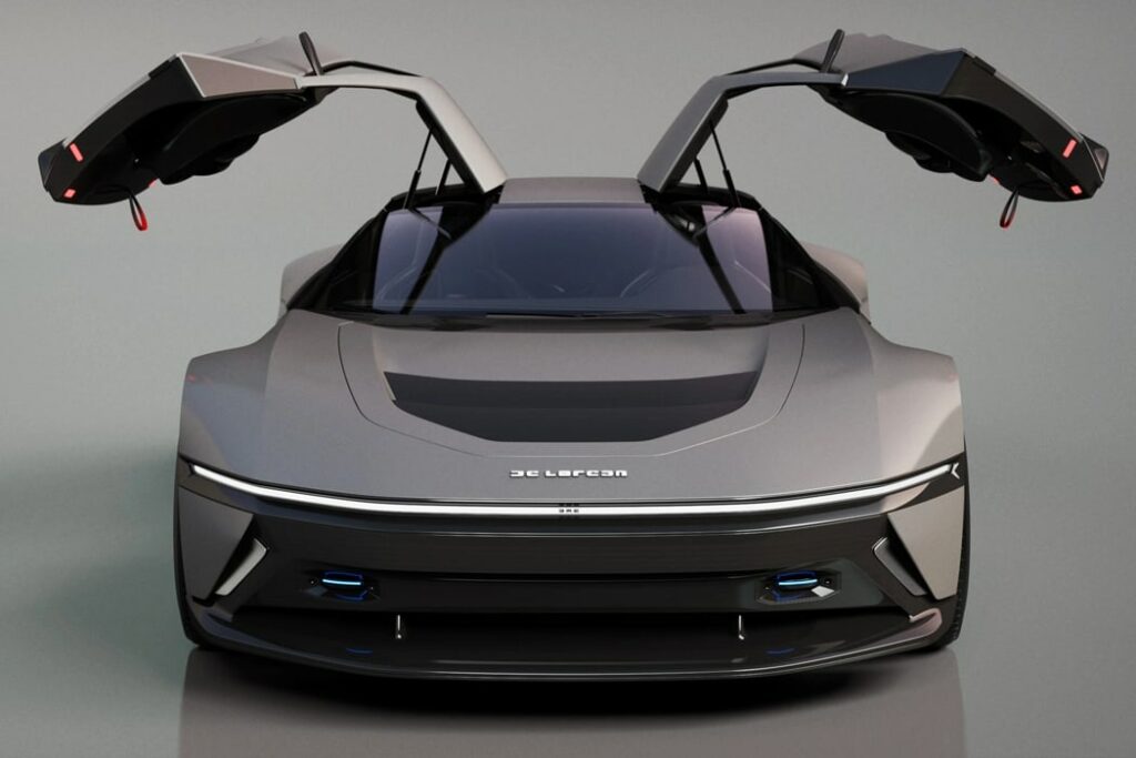 Анхель Гуэрра переосмыслил дизайн DeLorean DMC-12 / ©Ángel Guerra