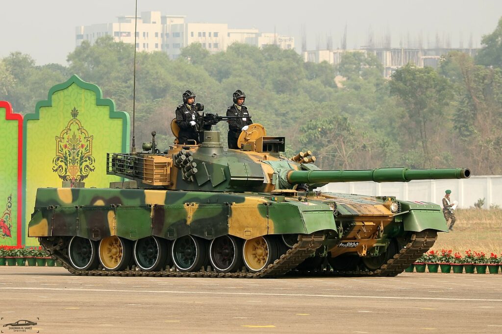 Новейший китайский танк VT4 впервые применили в бою