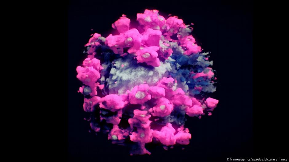 Трехмерная модель коронавируса