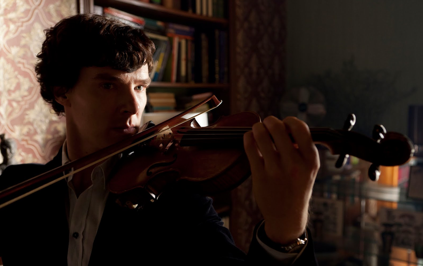 Кадр из сериала «‎Шерлок»