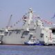 Китай спустил на воду третий универсальный десантный корабль проекта 075
