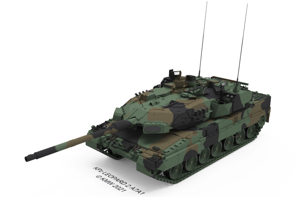 Германия получит самый «продвинутый» вариант танка Leopard 2, оснащенный комплексом активной защиты