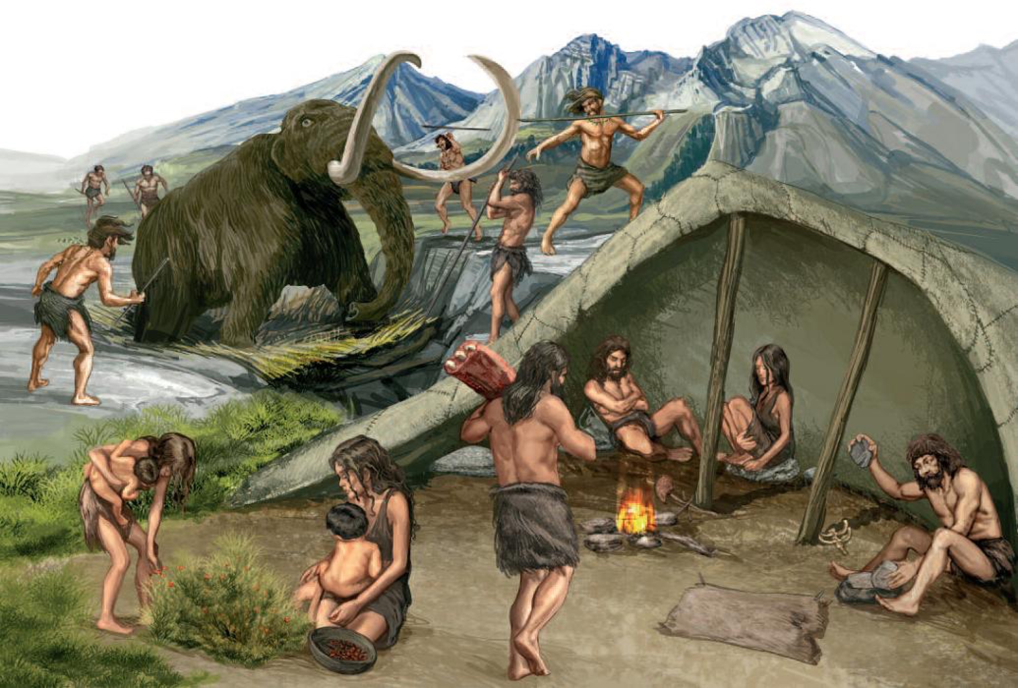 Древние времена до нашей эры. Хомо сапиенс каменный век. Неандерталец палеолит. Первобытная община – первобытнообщинный Строй, …. Древние люди.