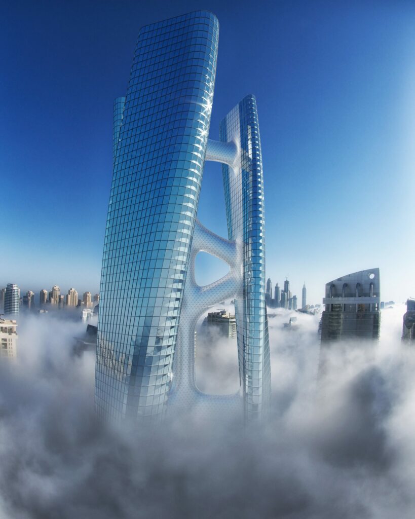 Концепт вращающегося небоскреба / © Hayri Atak