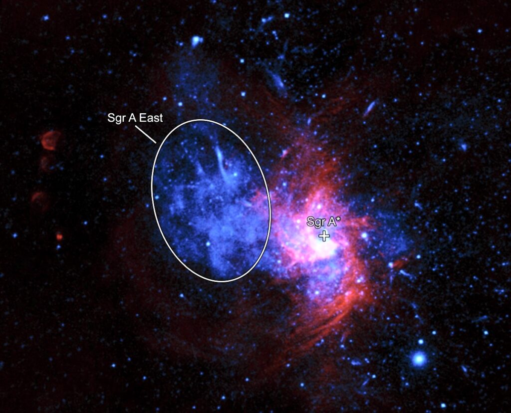 Возле центра нашей Галактики обнаружили сверхновую редкого типа