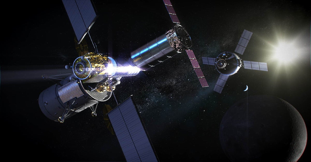 NASA выбрало SpaceX для запуска первых модулей окололунной станции Gateway