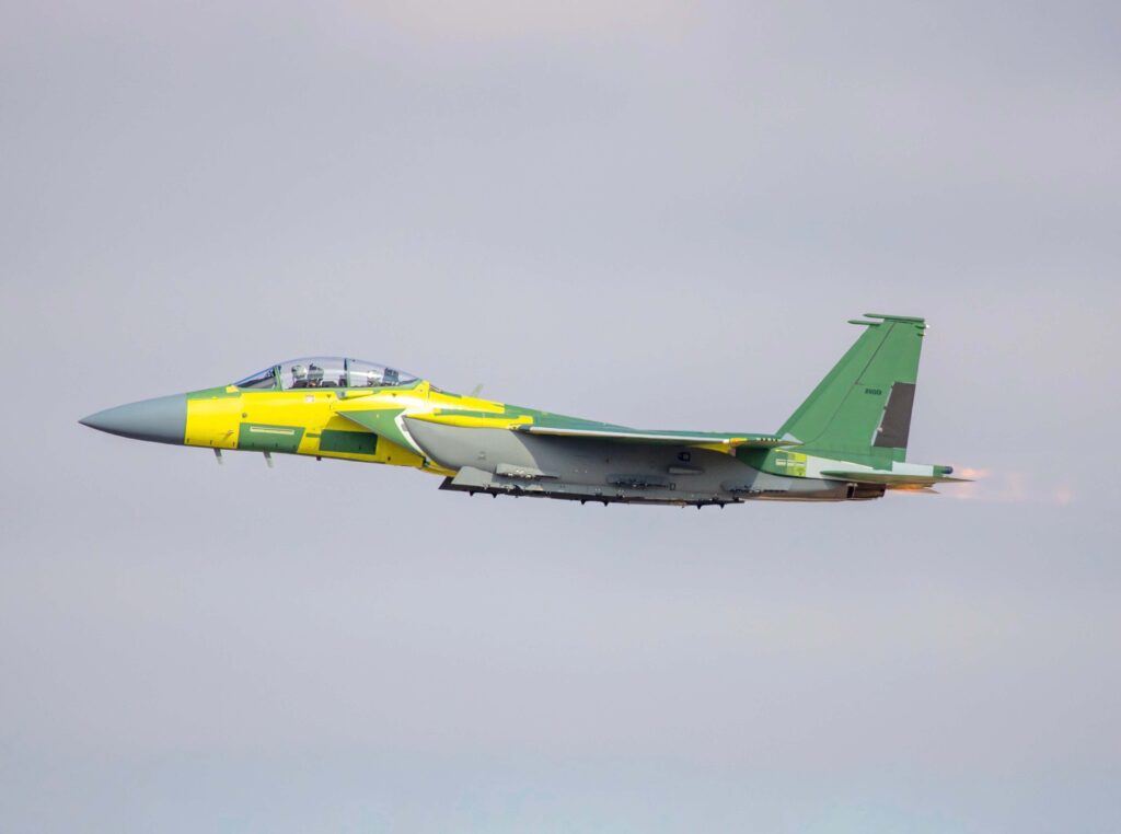 Первый полет F-15EX / ©Boeing