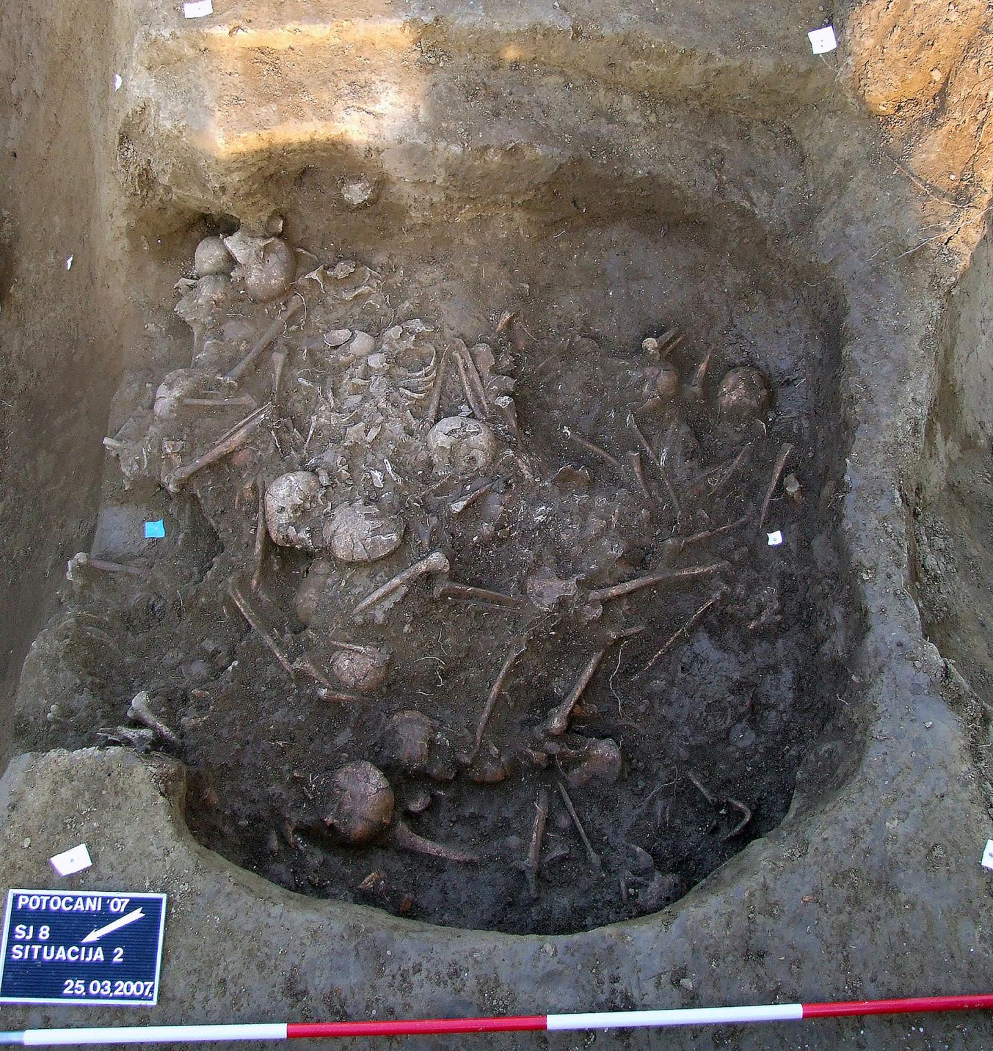 Обнаружены свидетельства одного из самых древних массовых убийств