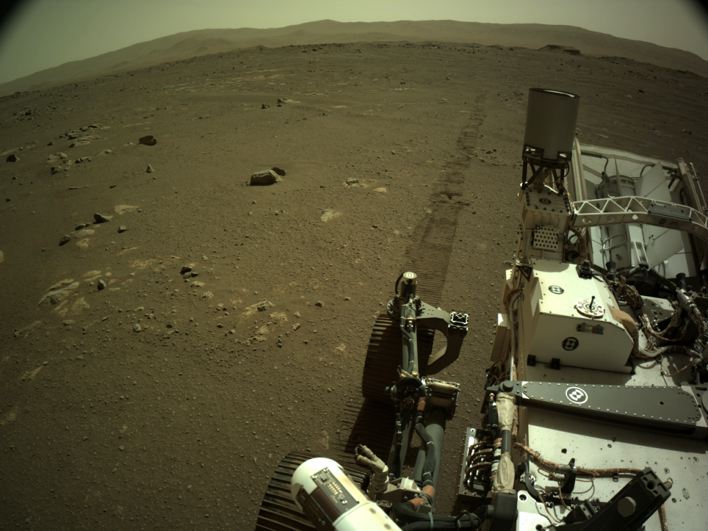 Снимок, сделанный Perseverance 7 марта / ©NASA/JPL-Caltech