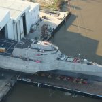 В США спустили на воду новый боевой корабль типа Independence