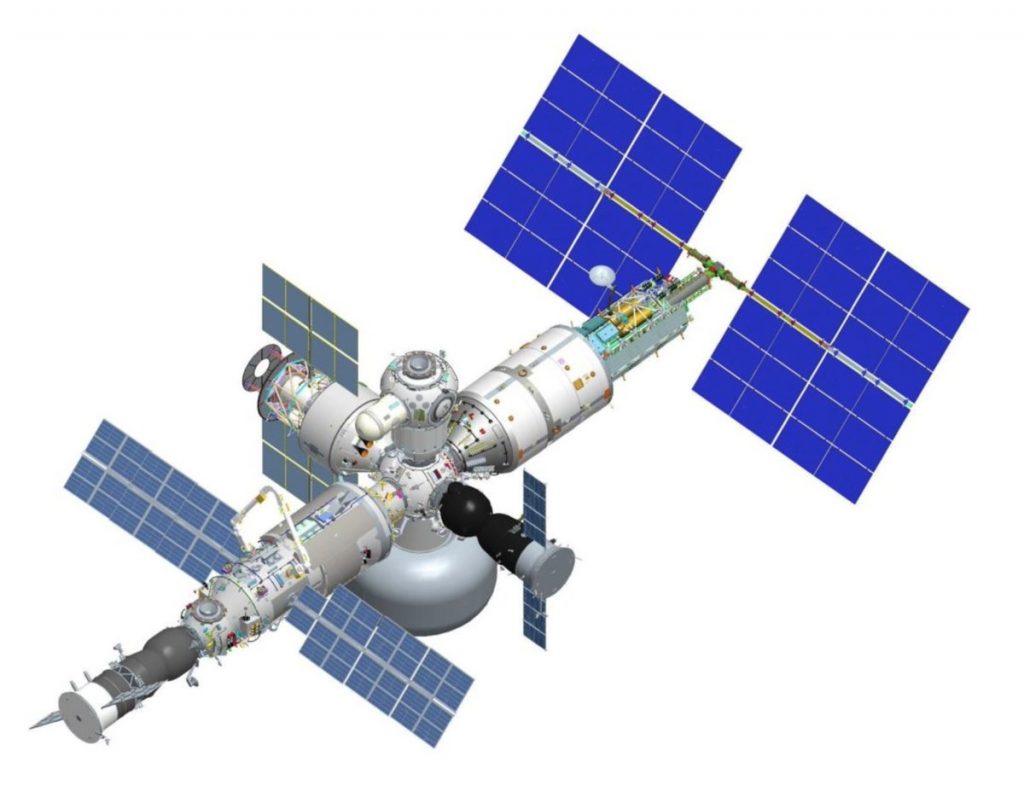 Рогозин заявил, что МКС теперь недосчитается одного модуля, и очертил бюджет национальной орбитальной станции