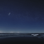 Новая звезда Кассиопеи: небесный таймлапс над Ладожским озером