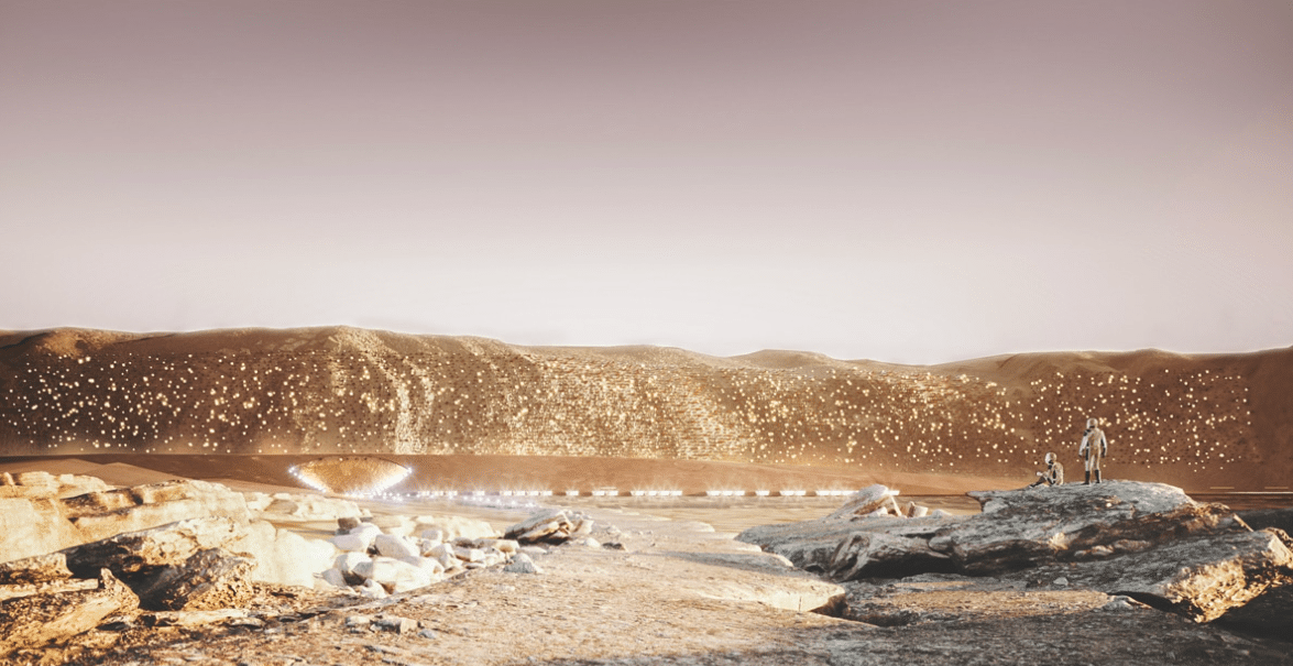 Город в 300 миллионах километров от Земли: концепция миллионника на Марсе
