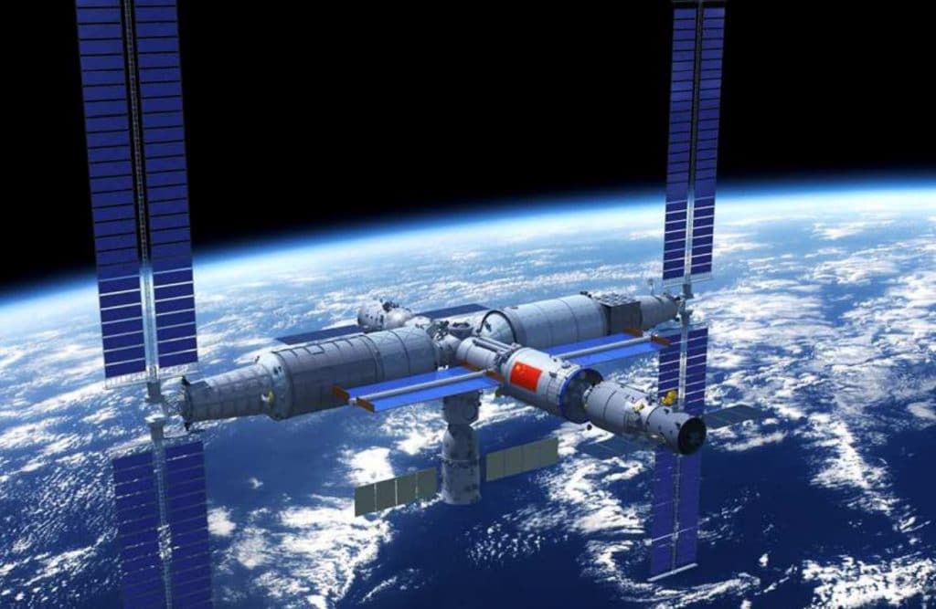 Китай запустил первый модуль для своей самой крупной орбитальной станции