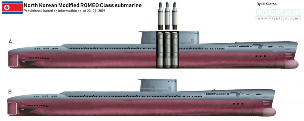 Северная Корея построила мощнейшую подводную лодку в своей истории