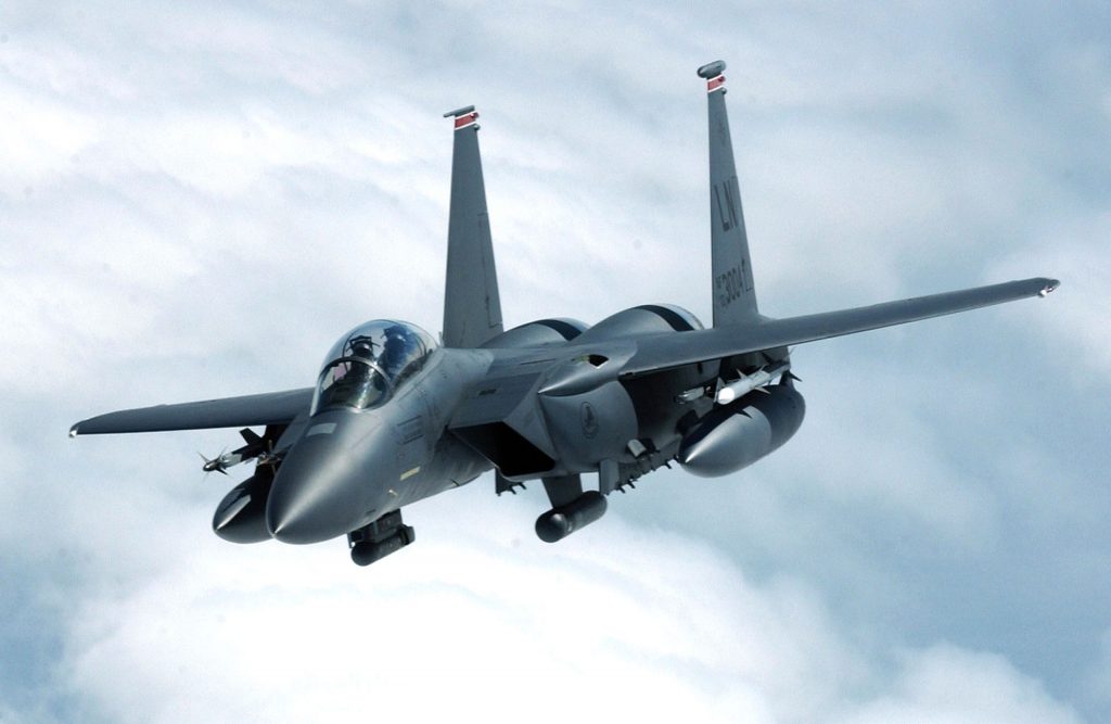 Истребитель F-15E загрузили рекордным числом крылатых ракет JASSM