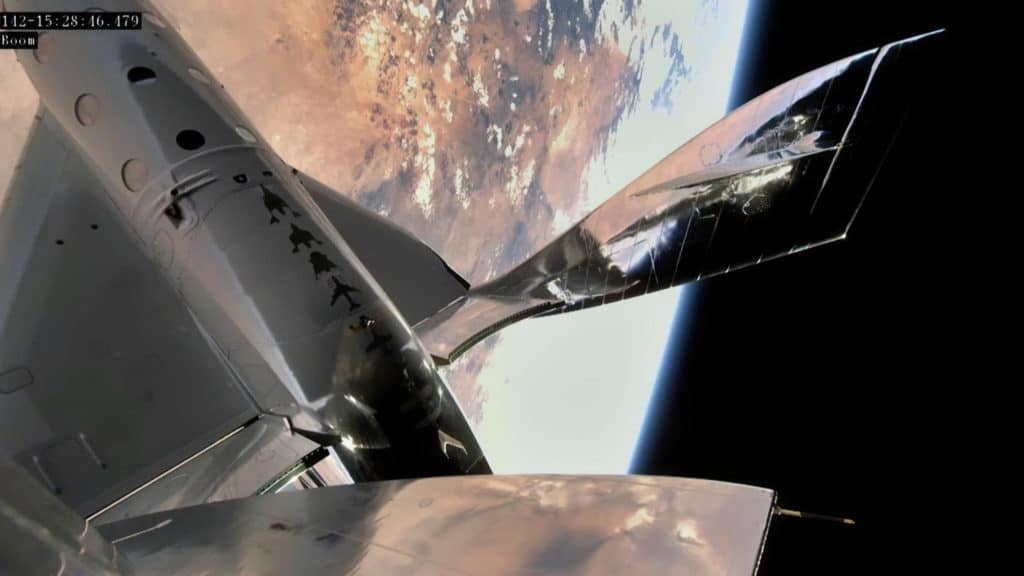 Суборбитальный космоплан Virgin Galactic совершил рекордный полет в американский космос — но не достиг международного