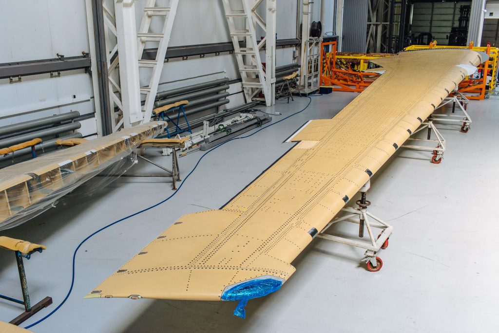 Консоль крыла самолёта МС-21-300 / ©ОАК