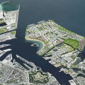 Так будет выглядеть искусственный острова в Дании / ©Правительство Дании