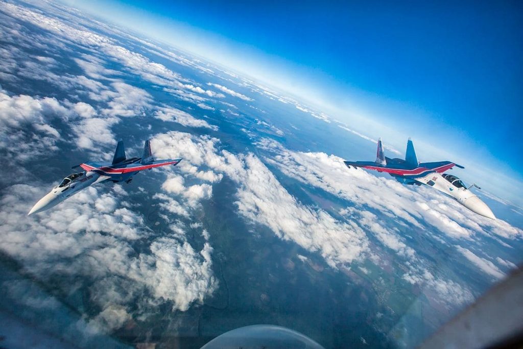 Пара Су-27 / ©МО РФ