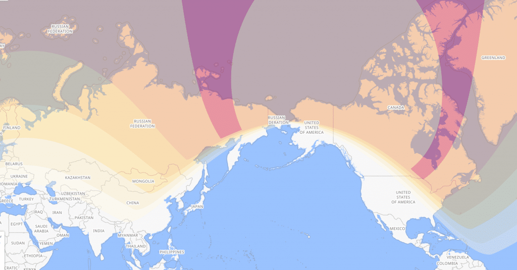 Где в России можно будет увидеть кольцевое солнечное затмение 10 июня