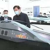 Модель китайского стелс-вертолета