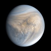 Облака над Венерой, снятые в УФ-диапазоне