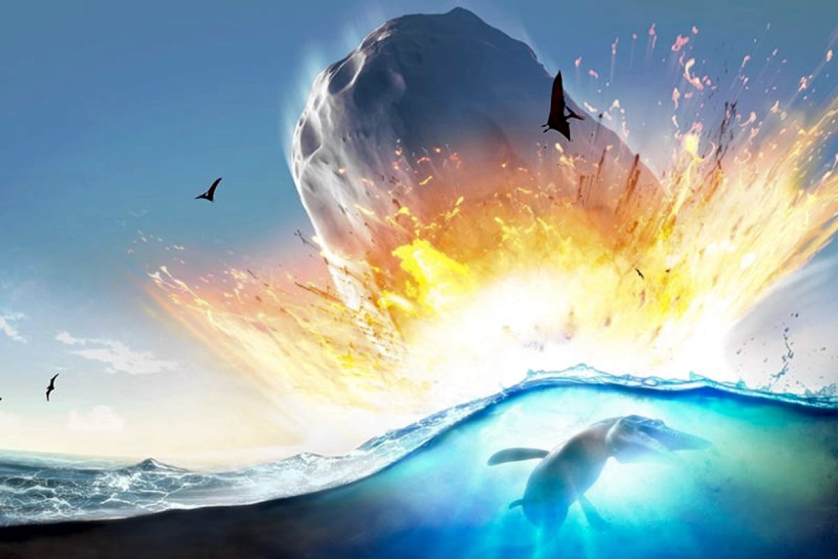Геологи обнаружили следы цунами от падения погубившего динозавров астероида