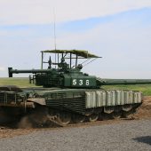 Т-72Б3 с новой защитой