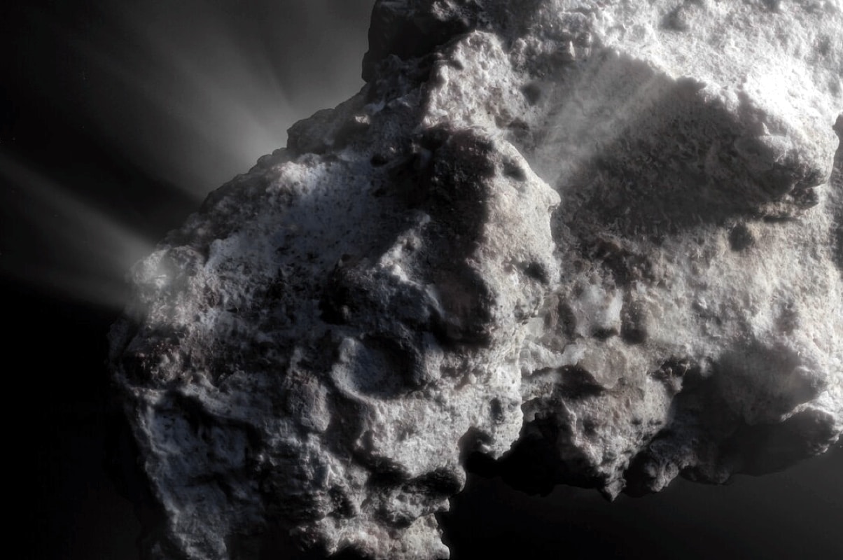 Межзвездная комета 2I/Borisov: взгляд художника