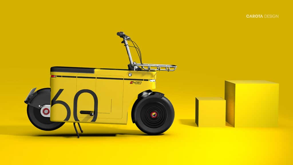 Мопед E-motocompo