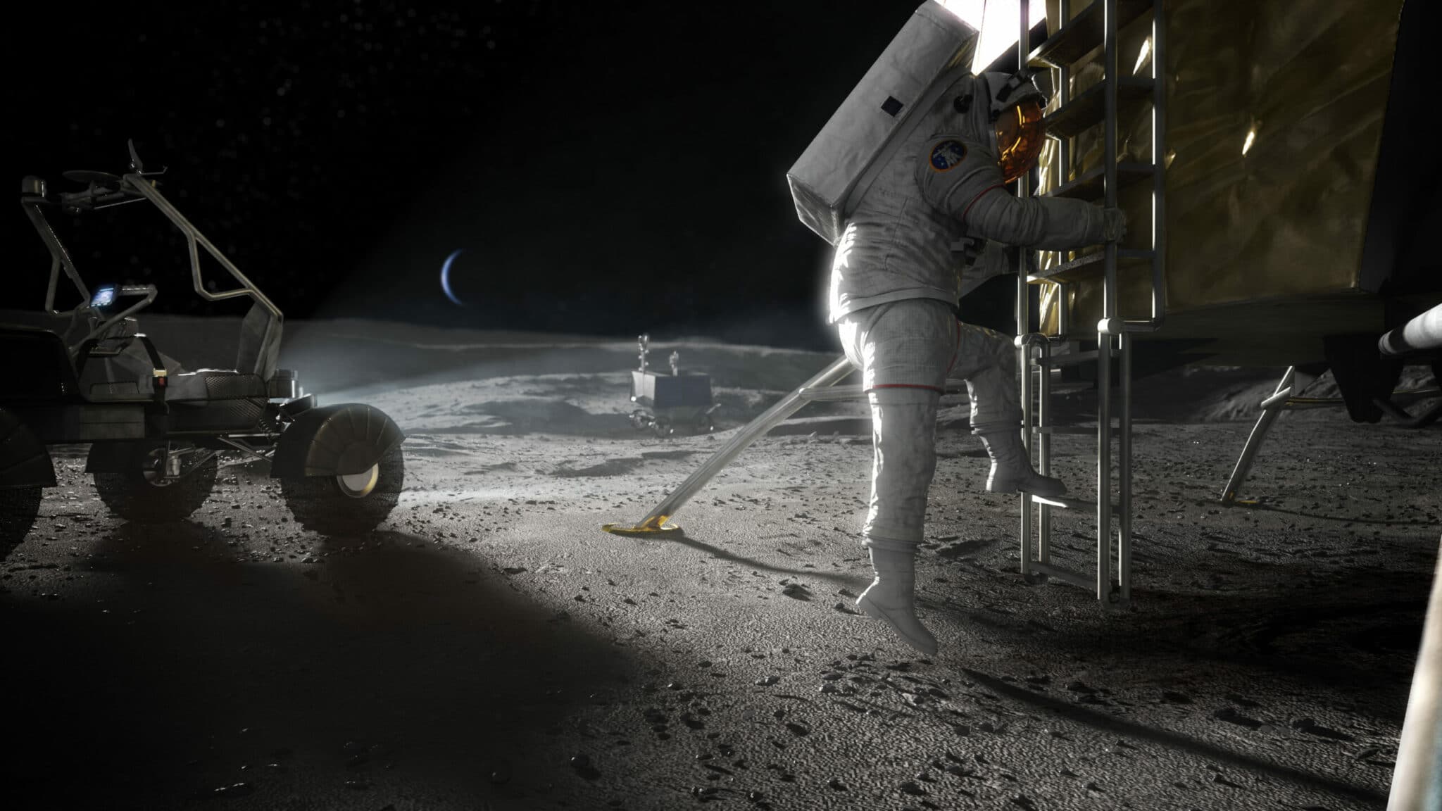 NASA профинансирует пять разработчиков лунного посадочного модуля