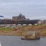 В России спустили на воду вертолетный корабль проекта 14400