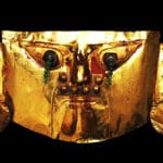 Краску для золотой перуанской маски замешали на крови